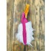 Hang wide pink - Faux Fur
