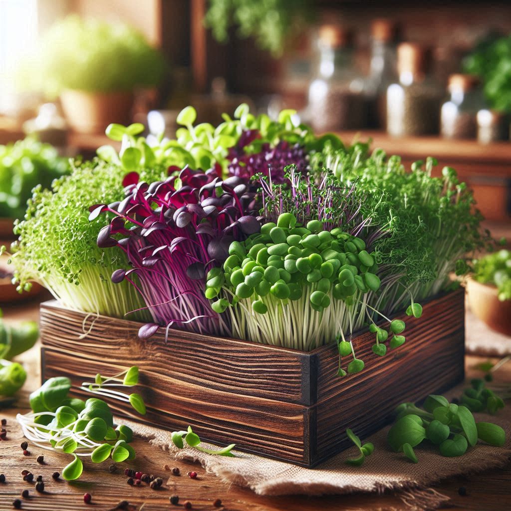 Microgreens - zelené výhonky plné živin