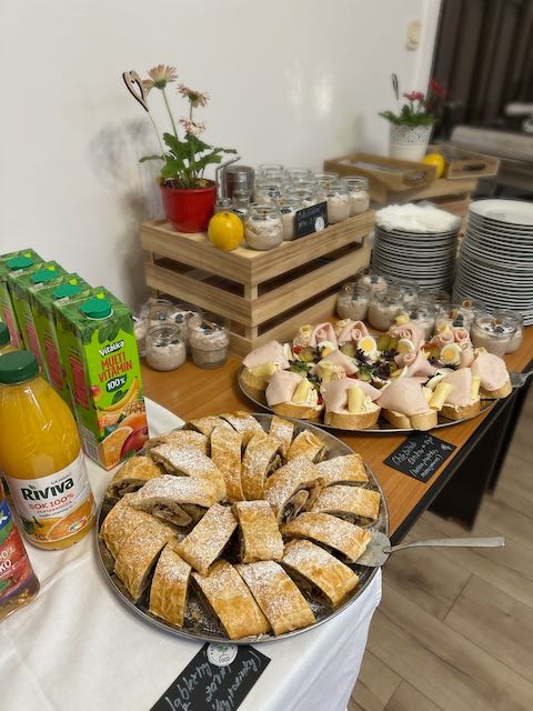 Ukázková kalkulace cateringu pro 25 osob