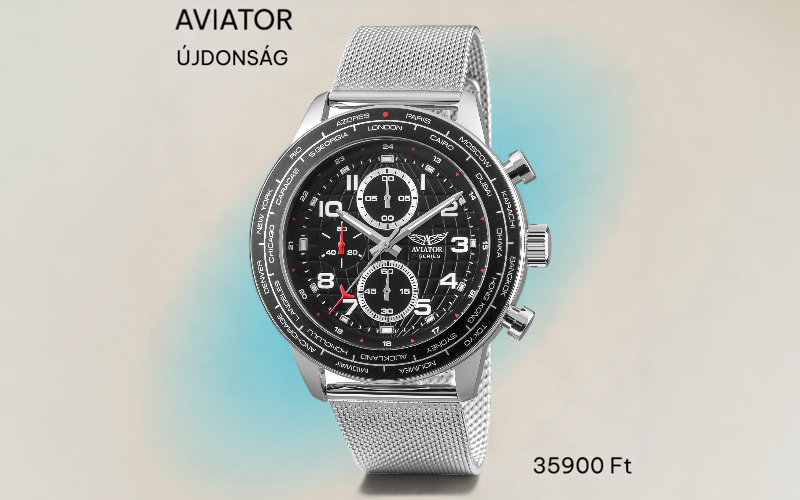 Az irigylésre méltó életstílust tükröző Aviator karórák: stílus és funkcionalitás a csuklón.