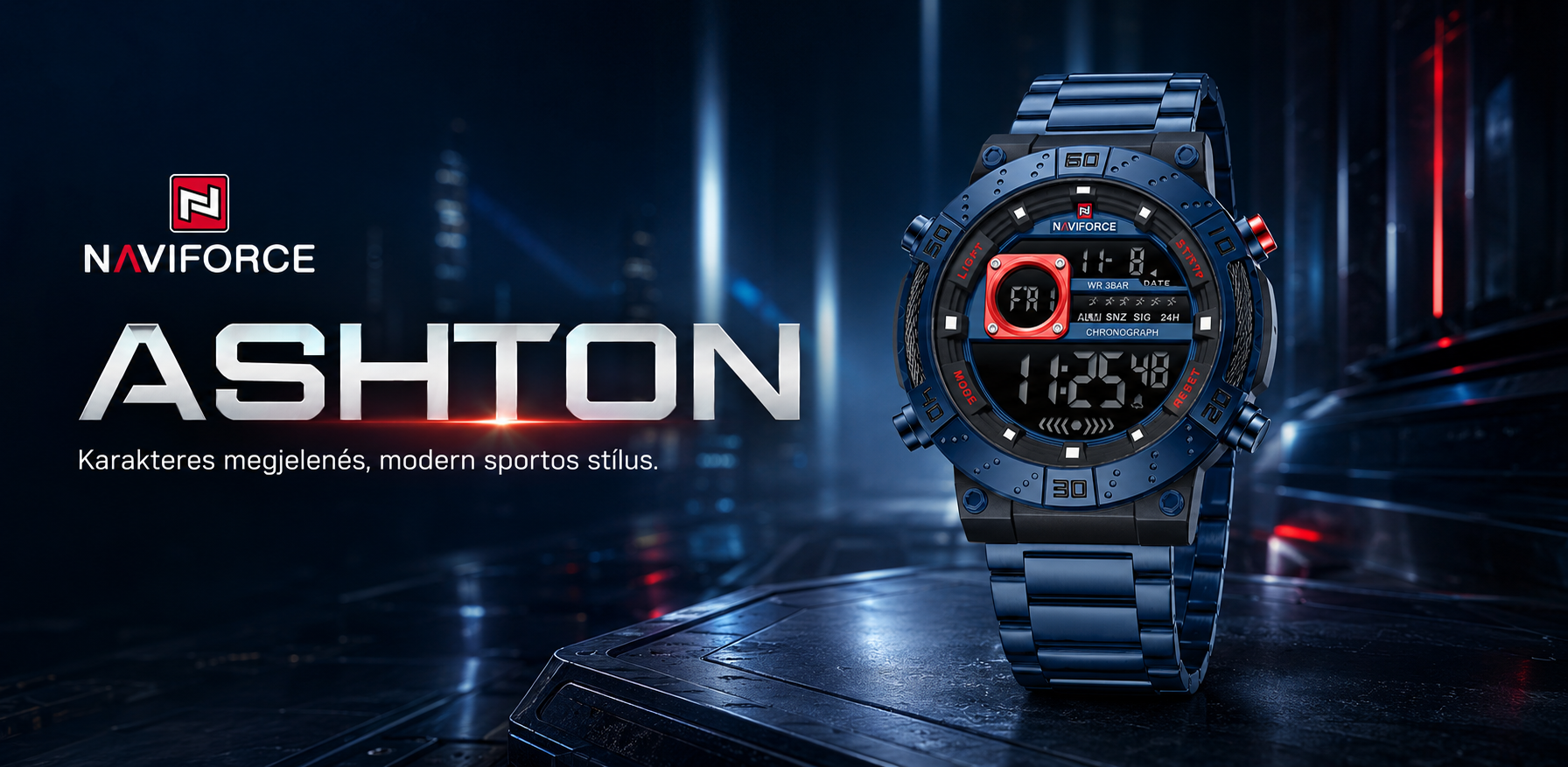 NAVIFORCE ASHTON Quartz S Férfi karóra