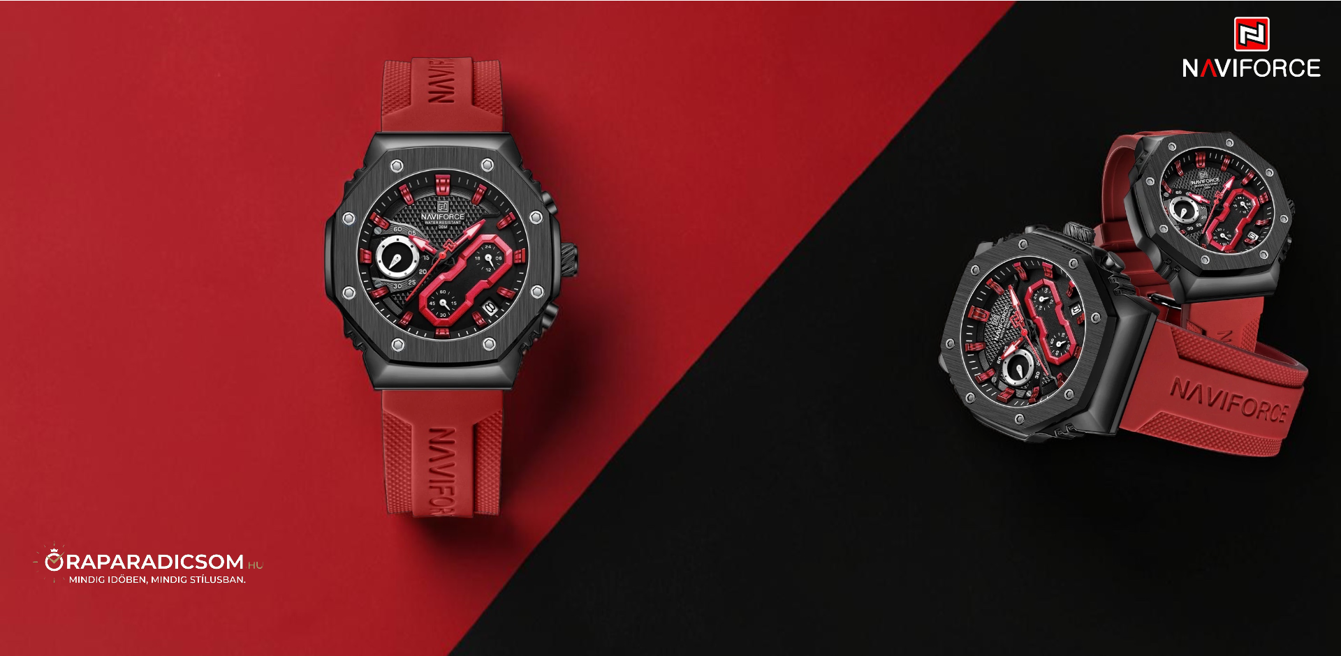 NAVIFORCE DEMON QUARTZ C Férfi karóra