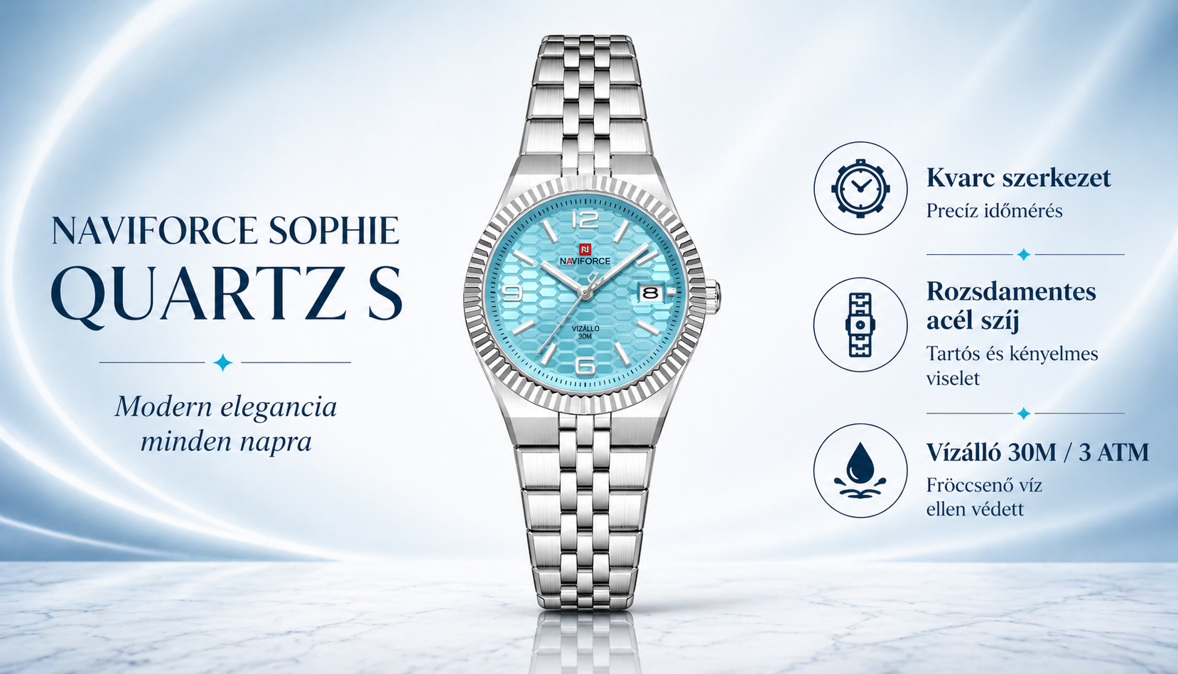 NAVIFORCE SOPHIE QUARTZ S Női karóra