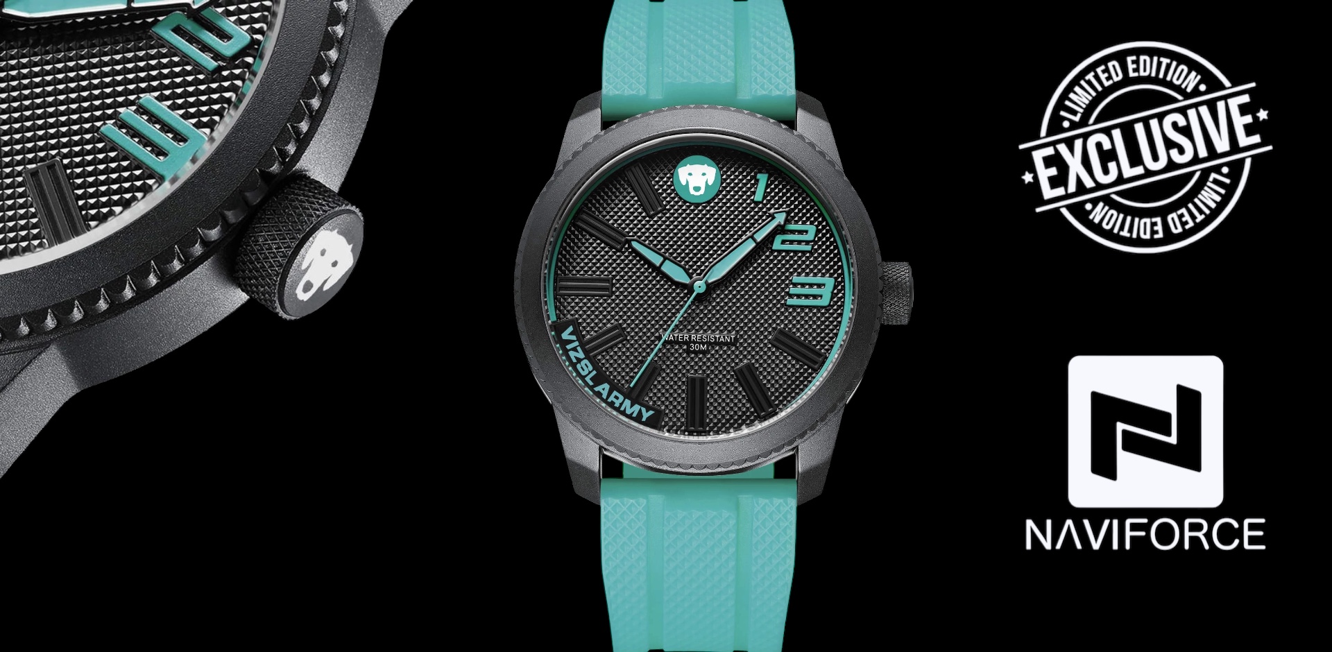 Naviforce x Hungarien Vizsla Férfi karóra