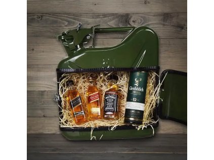 Jerrycan - whisky bar zöld benzines kanna