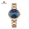 NAVIFORCE NF5030 Original New Stainless Steel Analog Sparkling Women Elegance Quartz Watch 06