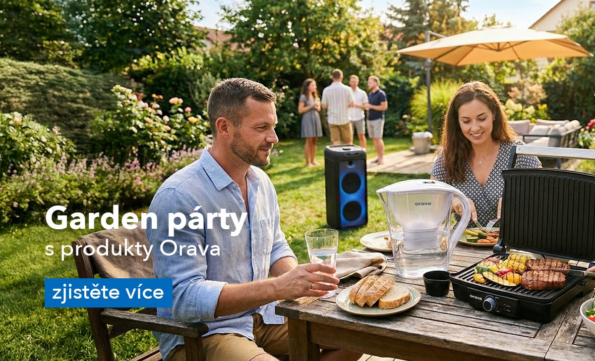 Garden party s grily Orava