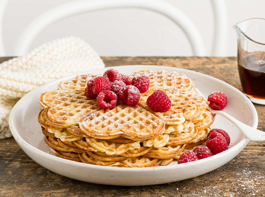 Vafle – odmena za vysvedčenie a exkluzívne prázdninové raňajky