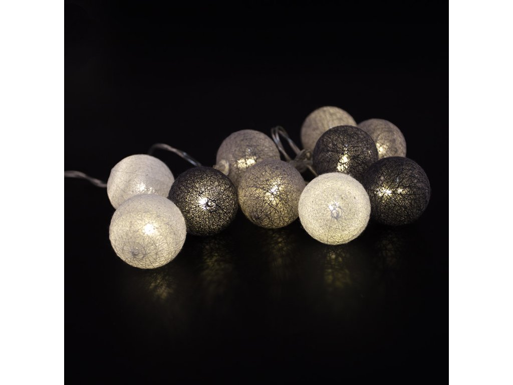 Vianočné LED svetlá Studená biela