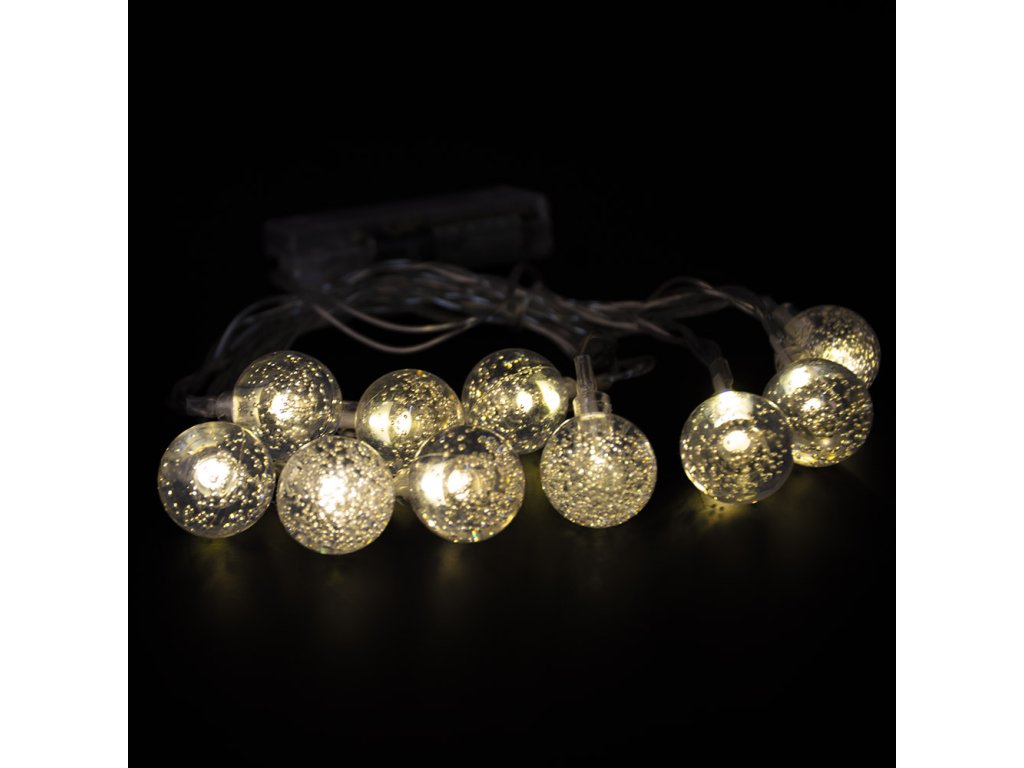 Vianočné LED svetlá Teplá biela