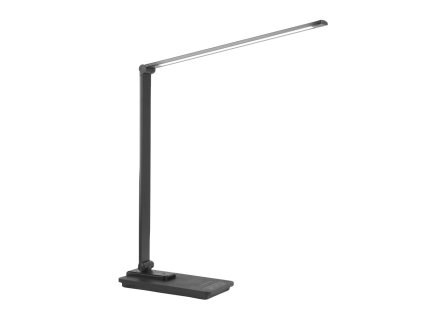 Bezdrôtová nabíjačka s LED lampou a USB