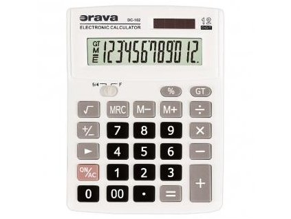 Orava DC-102 - Kalkulačka biela