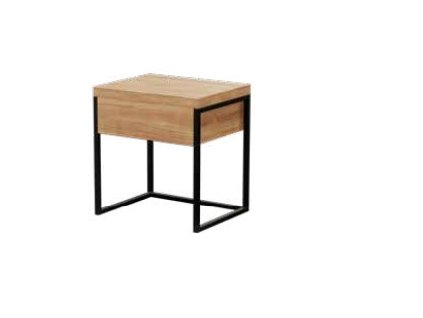 Nočný stolík Heavy Oak