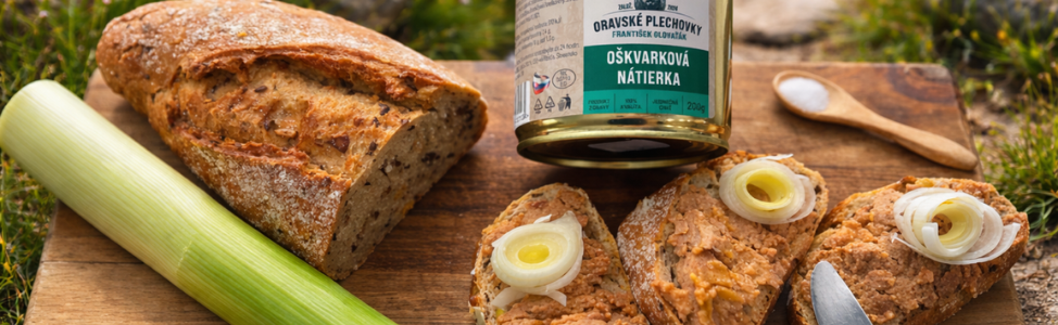 Oravské plechovky, hotové jedlá, polievky a nátierky v konzerve