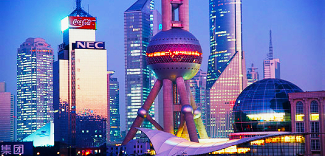 Below the Great Wall of China