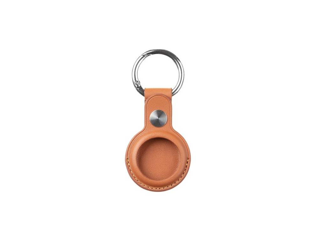 Tactical Airtag Beam Leather Brown
