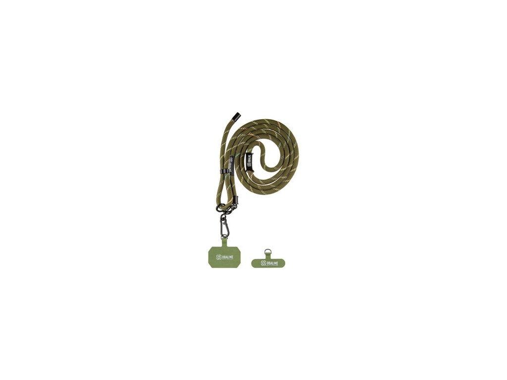 OBAL:ME NeckTag Popruh na Telefon Army Green