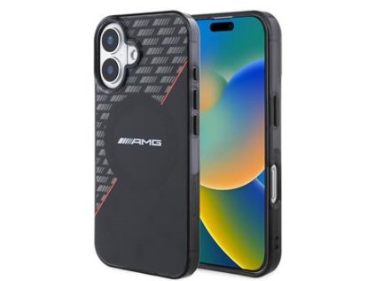 Zadní kryt pro iPhone 16 Plus Black/Red