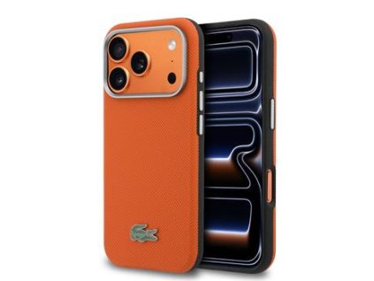Kryt pro Lacoste iPhone 17 Pro Orange