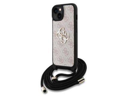 Zadní kryt pro GUESS iPhone 15 Pink