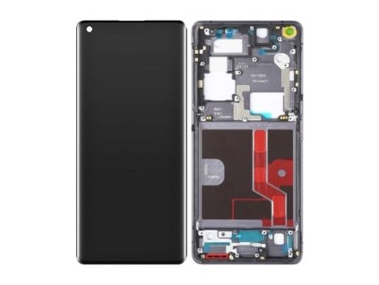 Oppo Find X2 Pro (CPH2025) LCD Display + Touchscreen + Frame 4903839 Black AUg2ojRS