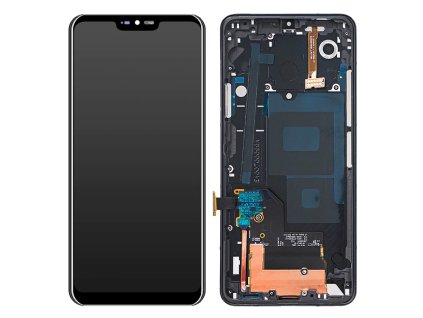 G7 Thinq LCD Frame Black SBFBMsU4