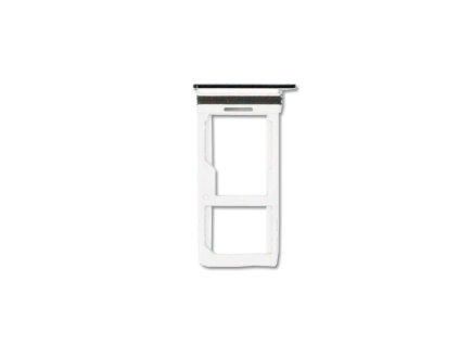 LG G7 ThinQ (G710EM) Simcard holder + Memorycard Holder Black
