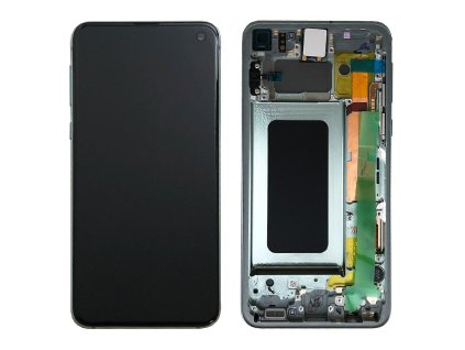 Samsung G970F Galaxy S10e LCD Display + Touchscreen + Frame GH82 18852E Green