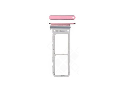 Samsung N970F Galaxy Note 10 Simcard holder + Memorycard Holder (Single SIM Aura Pink