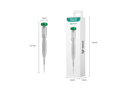 refox rs2 2d convex cross 2 5mm screwdriver d gzned1yz