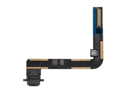 17762 replacement for ipad 6 dock connector flex cable black 1