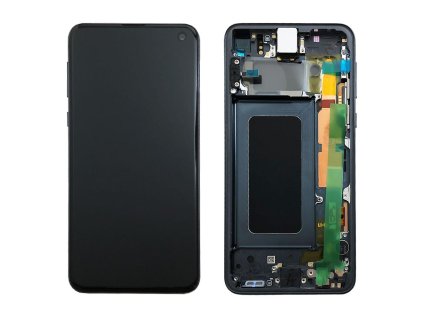 Samsung G970F Galaxy S10e LCD Display + Touchscreen + Frame GH82 18852A Black