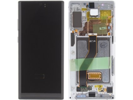 Samsung N975F Galaxy Note 10 Plus LCD Display + Touchscreen + Frame GH82 20838B Aura White