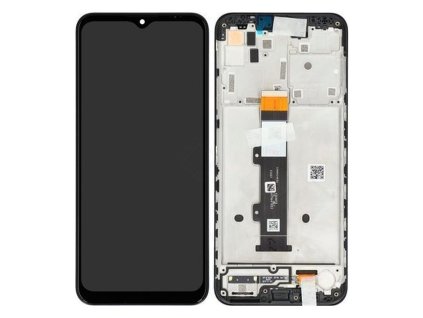Moto G10 LCD Frame Black PMhWN2yg