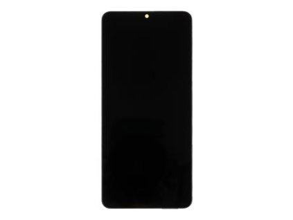 LCD display + Dotyk + Přední Kryt Samsung A075 Galaxy A07 Black (Service Pack)