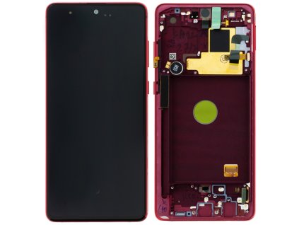 Samsung N770F Galaxy Note 10 Lite LCD Display + Touchscreen + Frame GH82 22055C Red 2