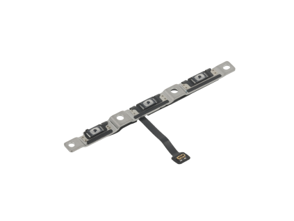 ip 17 pro max volume flex cable with metal plate oem used pull ouecrpwa
