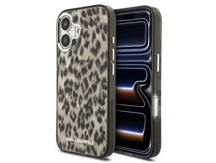 Zadní kryt pro Karl Lagerfeld iPhone 17 Brown