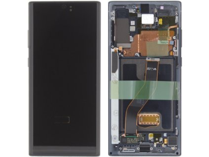 Samsung N975F Galaxy Note 10 Plus LCD Display + Touchscreen + Frame GH82 20838A Aura Black