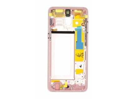 Samsung SM A530F Galaxy A8 2018 Midframe Incl. Power & Volume Flex GH96 11295D Pink