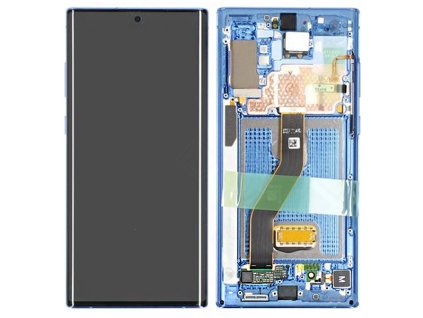 note 10 plus lcd blue