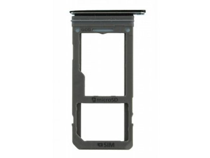 samsung g950f galaxy s8 simkaarthouder midnight bl