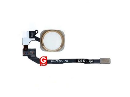 apple iphone 5s home button flex cable with home button gold