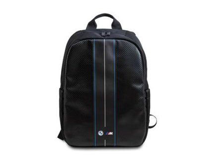 BMW Bag 16" Black Carbon Blue Stripes