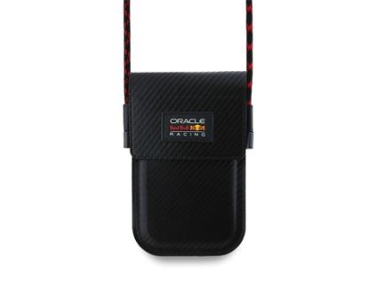 Red Bull PU Carbon Taška na Telefon Black