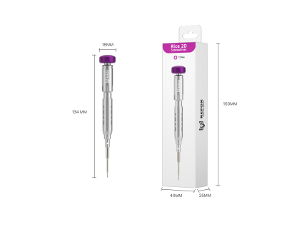 refox rs2 2d torx t2 screwdriver e hdq3bl4n