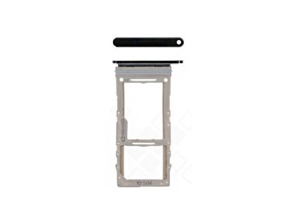 Samsung N975F Galaxy Note 10 Plus Simcard holder + Memorycard Holder Black