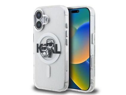 Zadní kryt pro iPhone 16 Transparent