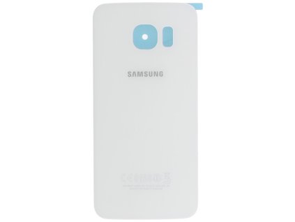 Samsung G925F Galaxy S6 Edge Backcover GH82 09602B White