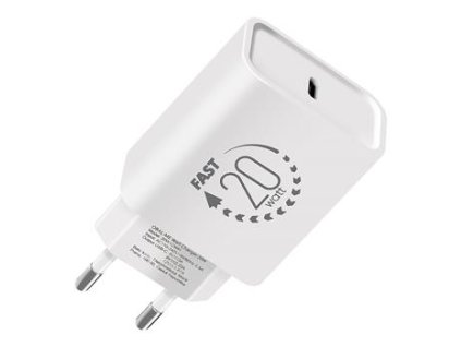 OBAL:ME Cestovní Nabíječka USB-C 20W White